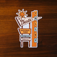 Death Valley Sticker