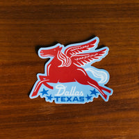 Dallas Pegasus Sticker