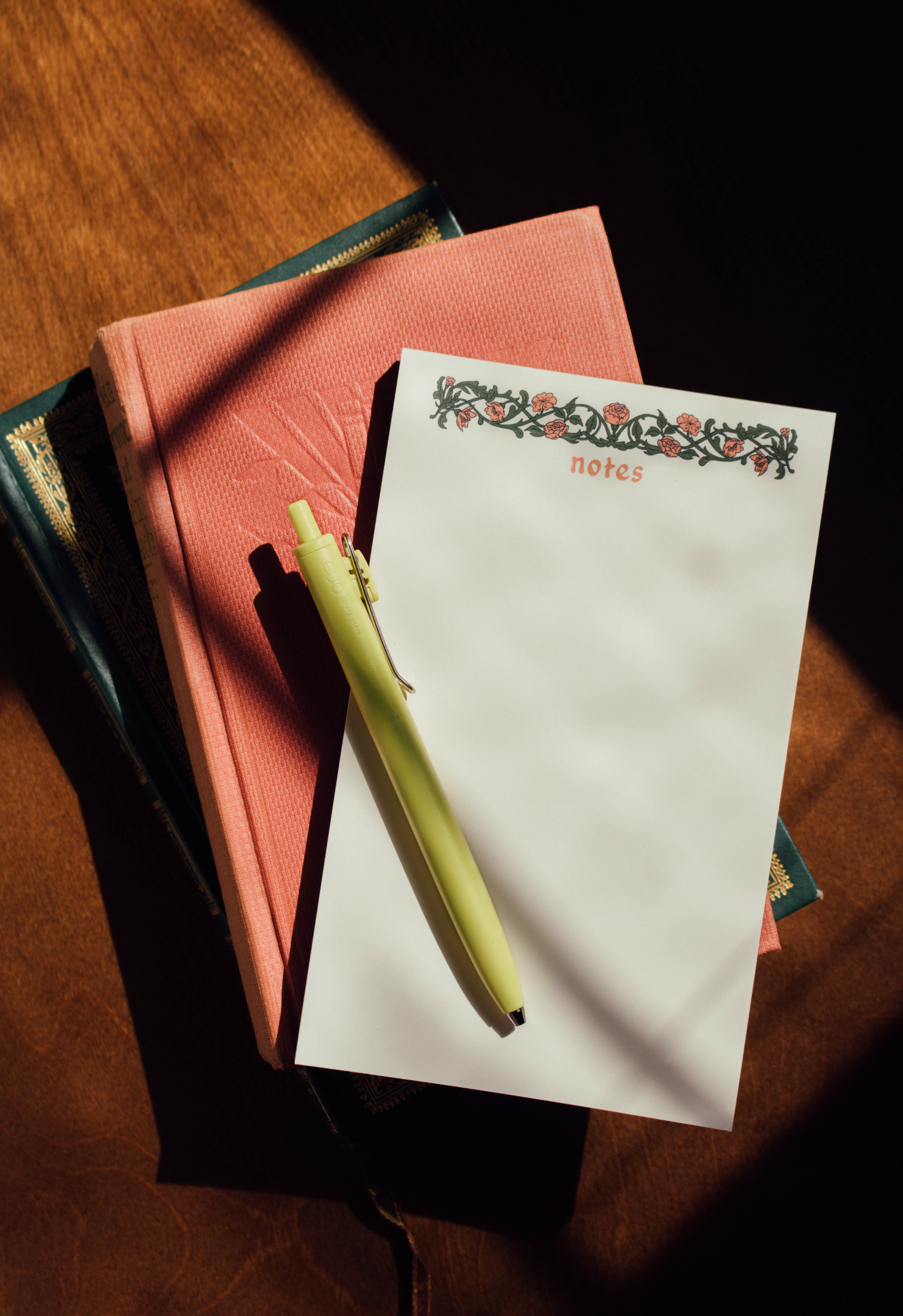 Rose Notepad